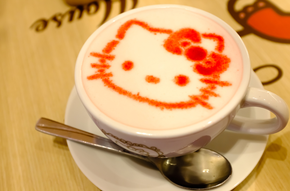 hello kitty káva
