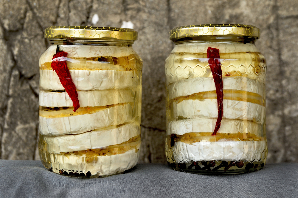 naložený hermelín