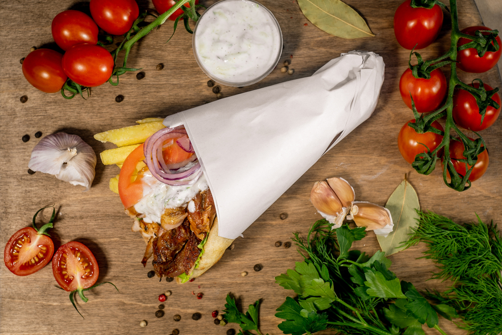 domácí kebab z mletého