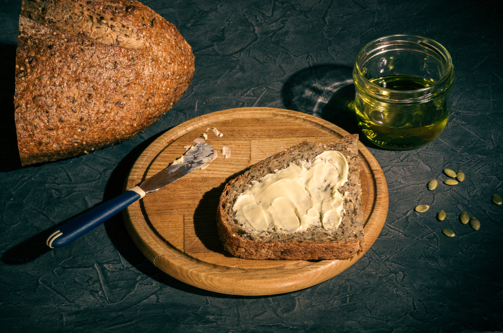 drožďovka na chlebu