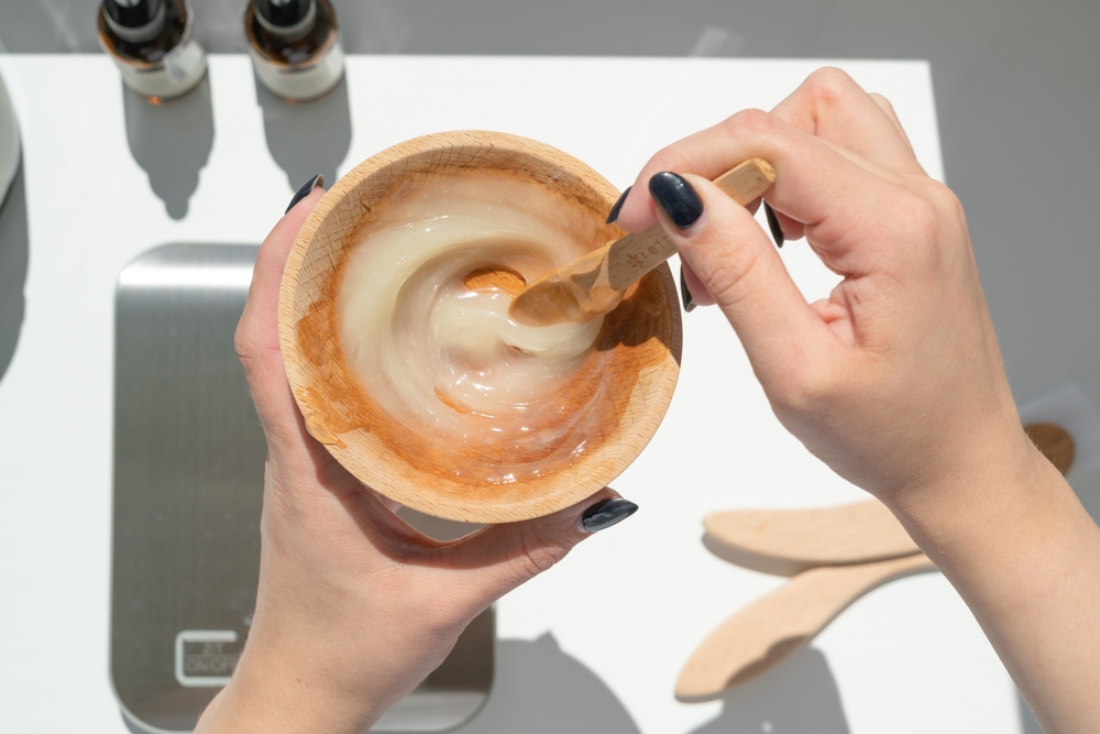 domácí maska na vlasy