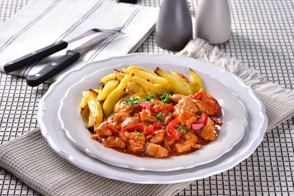 katův šleh na talíři