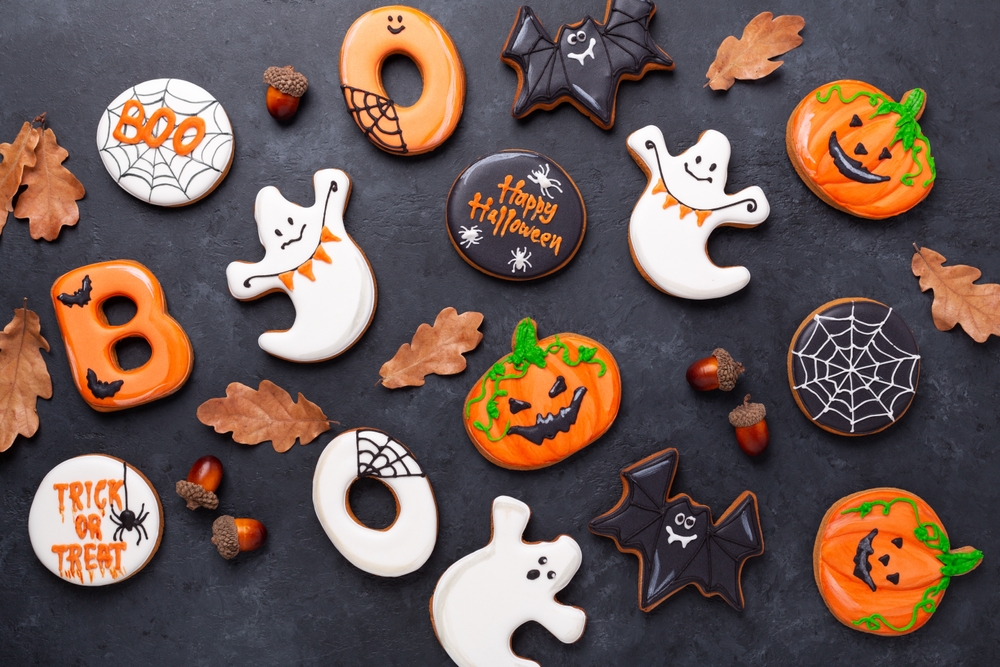 halloweenské dekorace