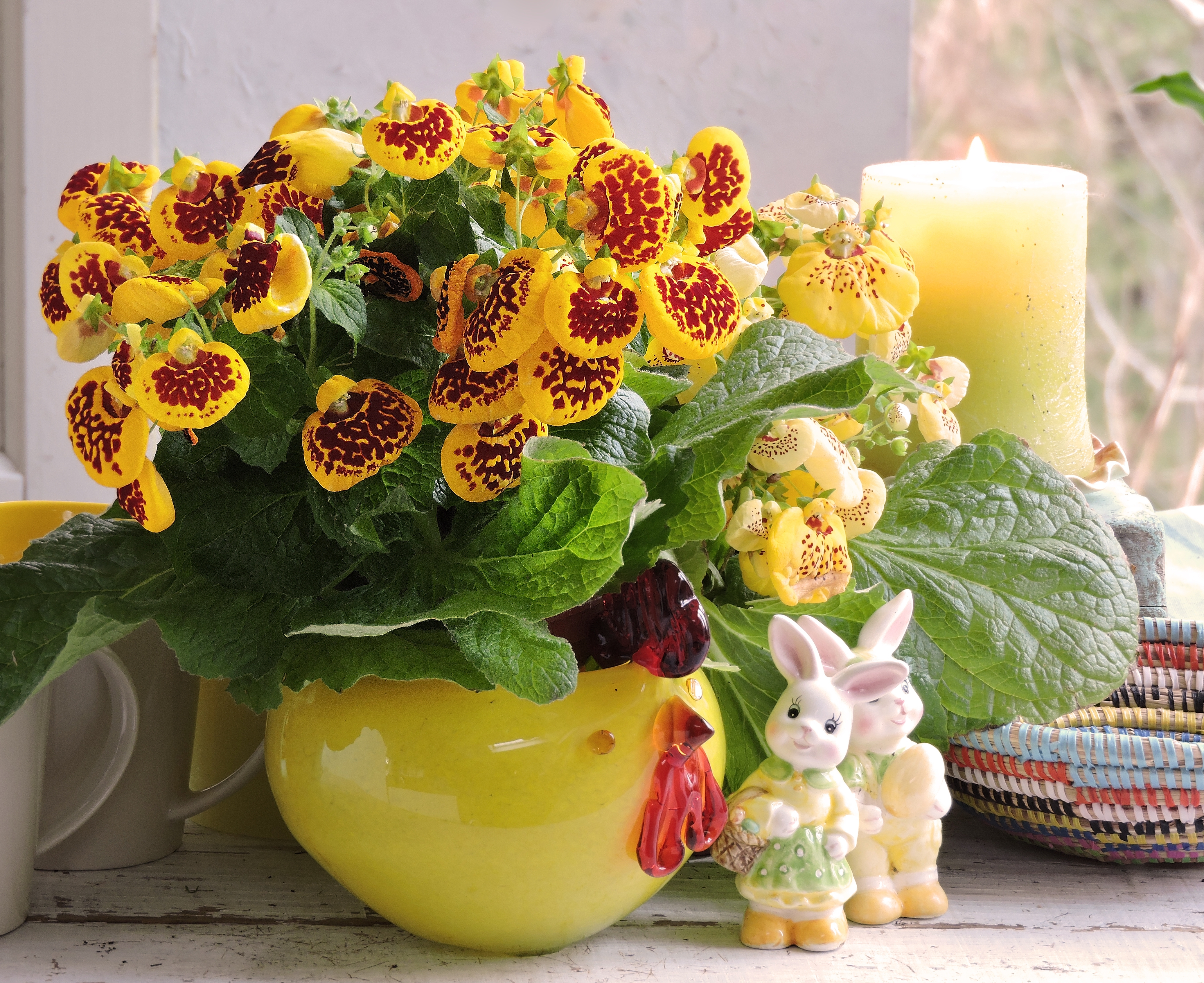 velikonoční pantoflíček