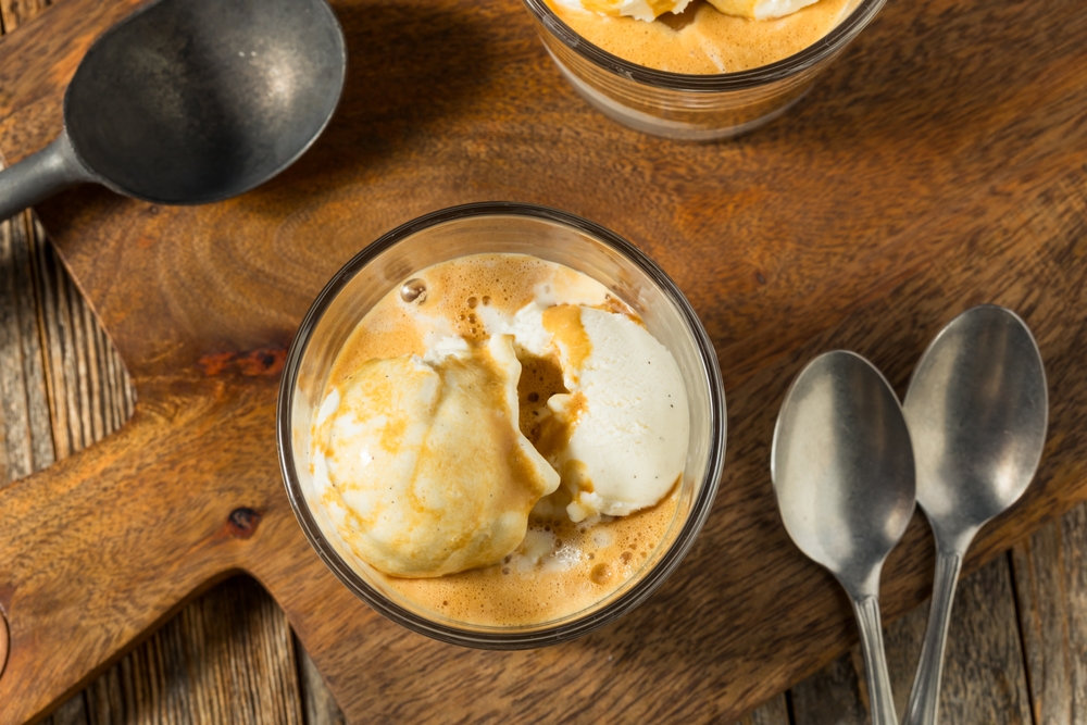 kvalitní affogato