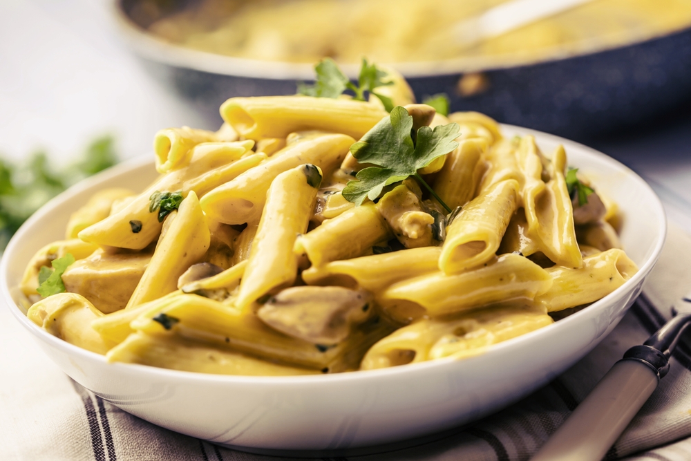 sýrová omáčka na špagety