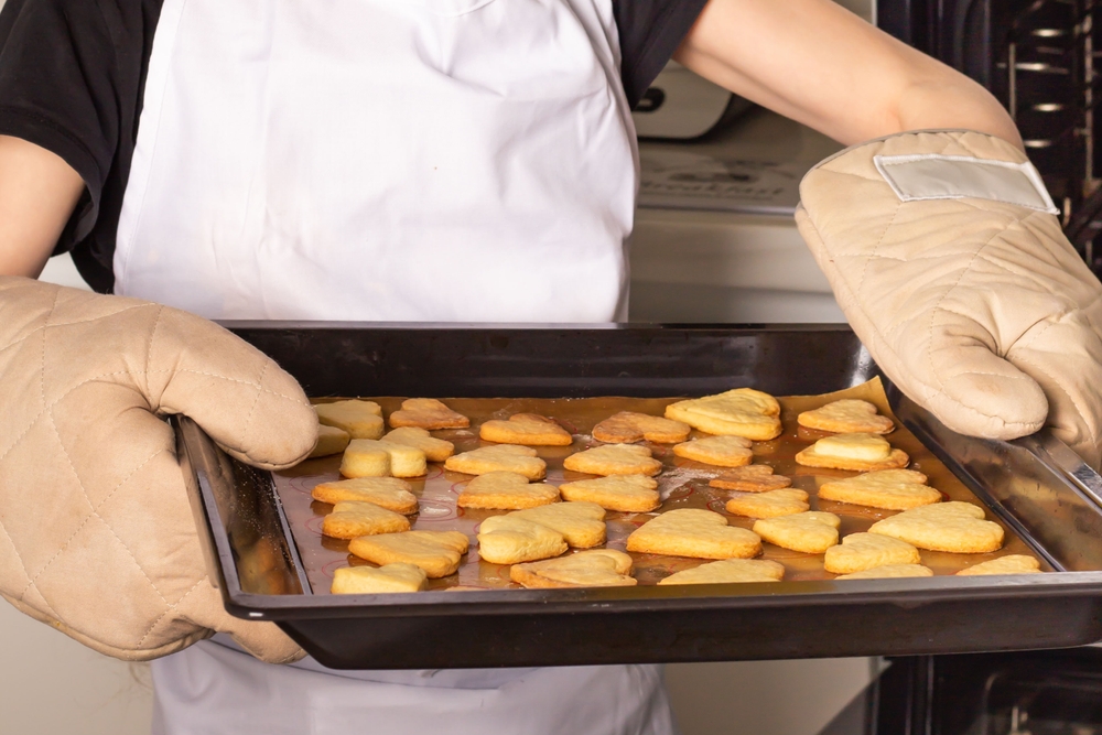 chňapka při pečení