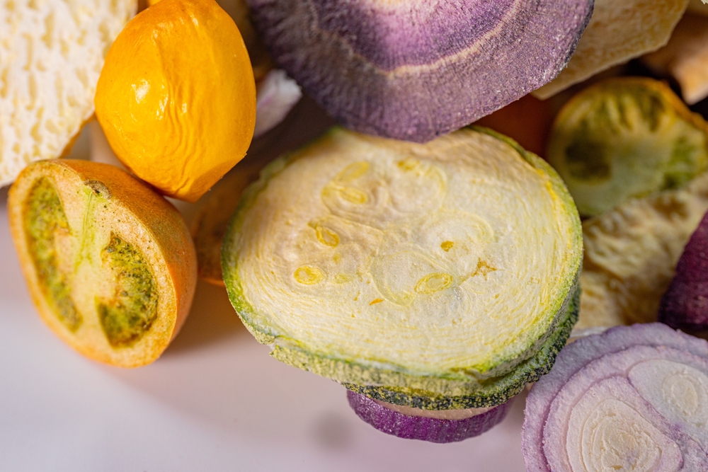 zelenina sušená mrazem