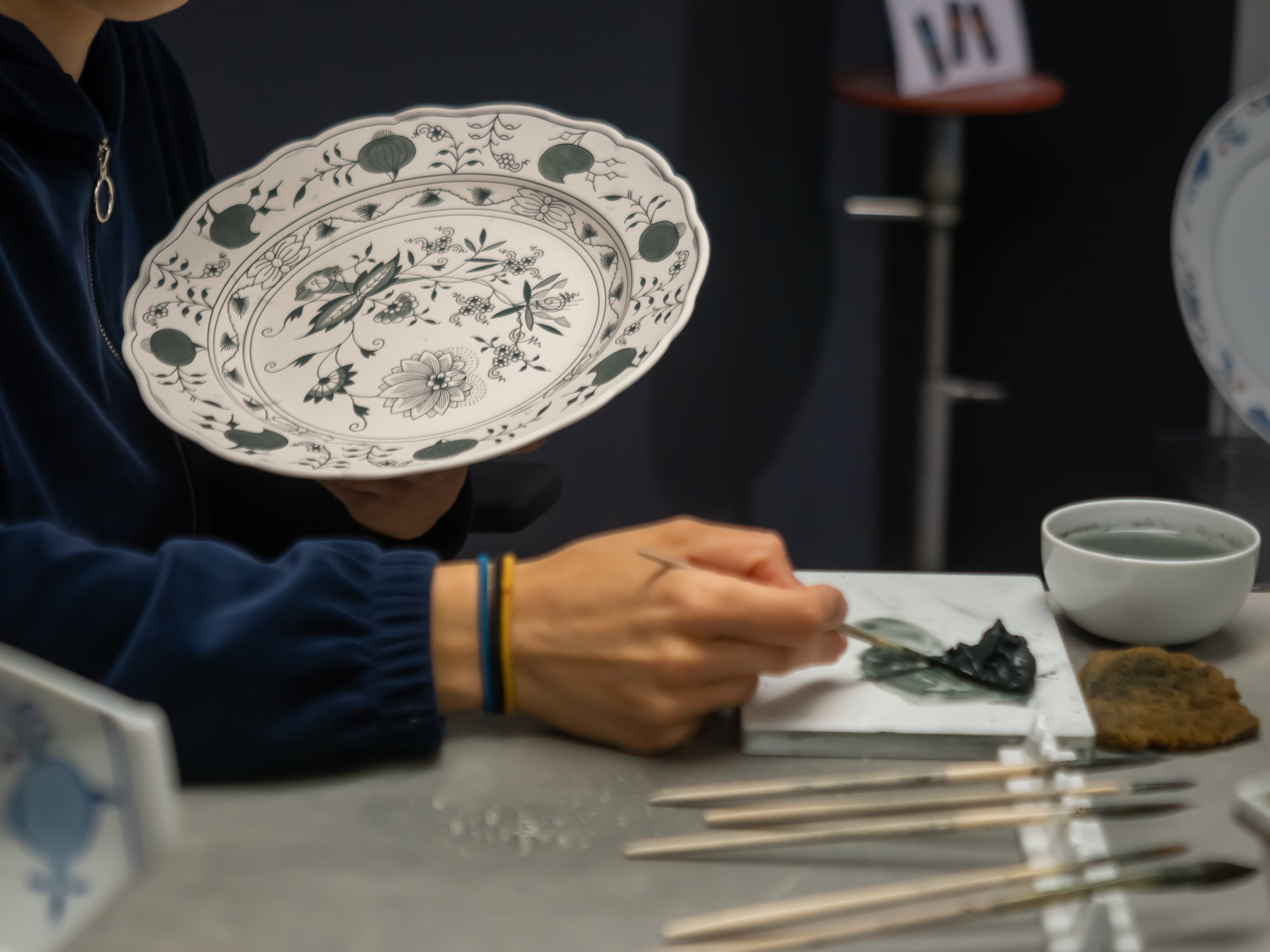 cibulákový talíř