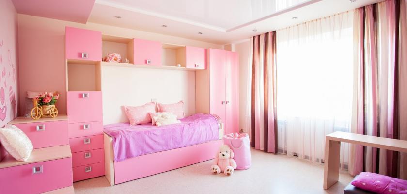 růžový pokoj pro princeznu