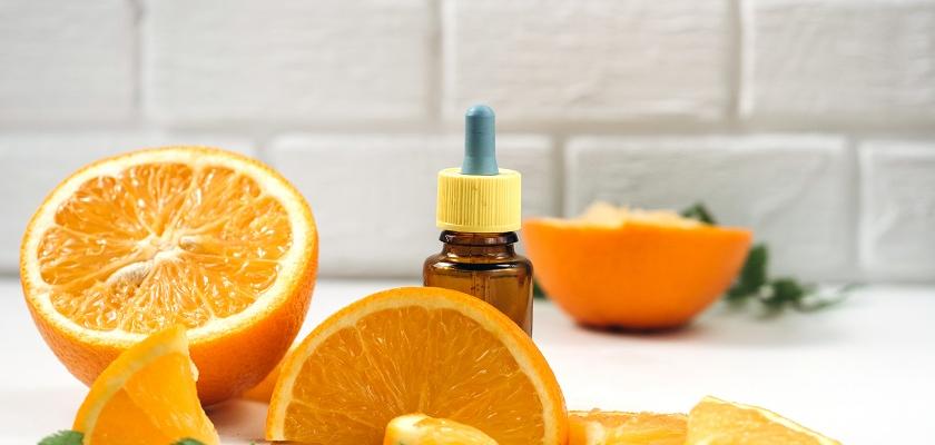 pomeranč a vitamín C
