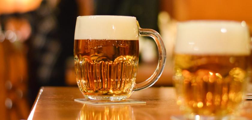 půllitr piva
