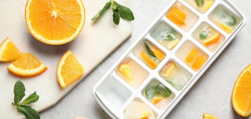 citrusy v ledu