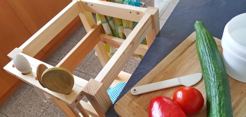 dřevěná učicí věž