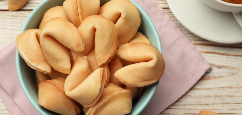 pečené koláčky štěstí