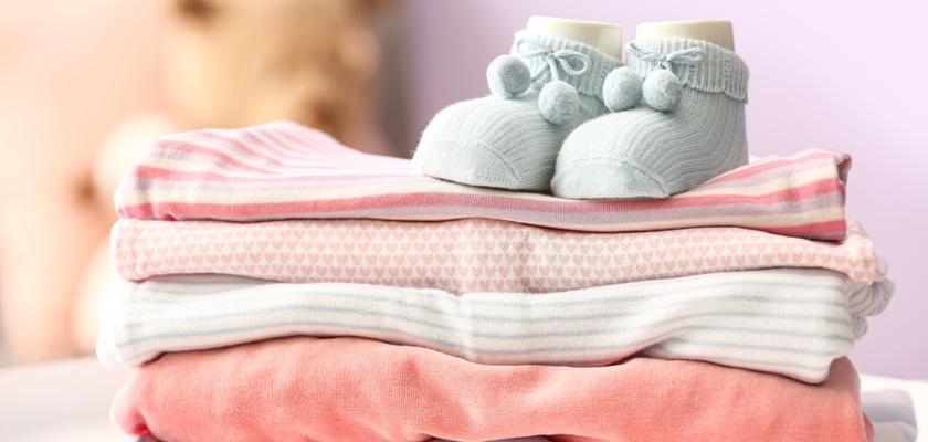 růžové dětské prádlo