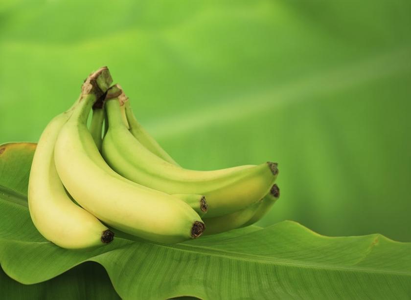 banány na listu