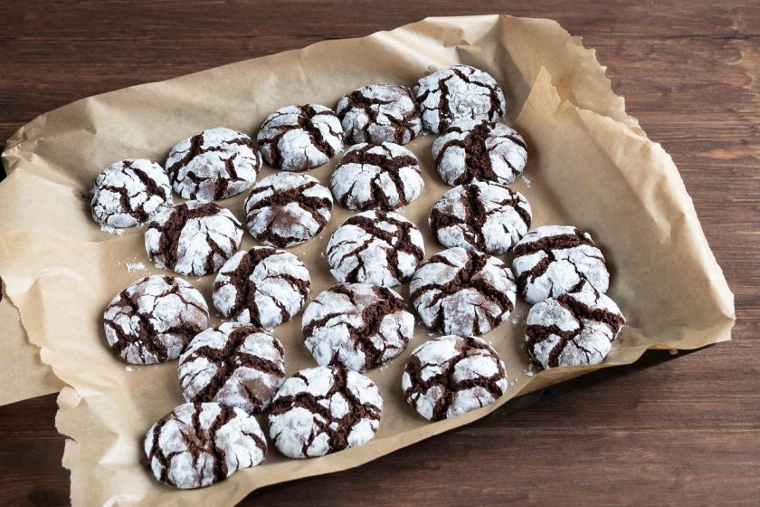 kakaové crinkles