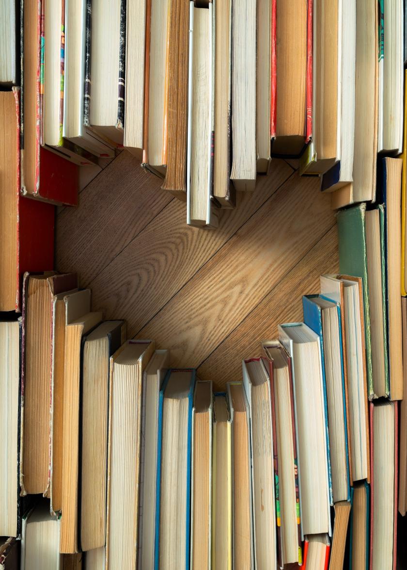 srdce z knih