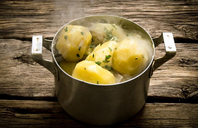 vařené brambory