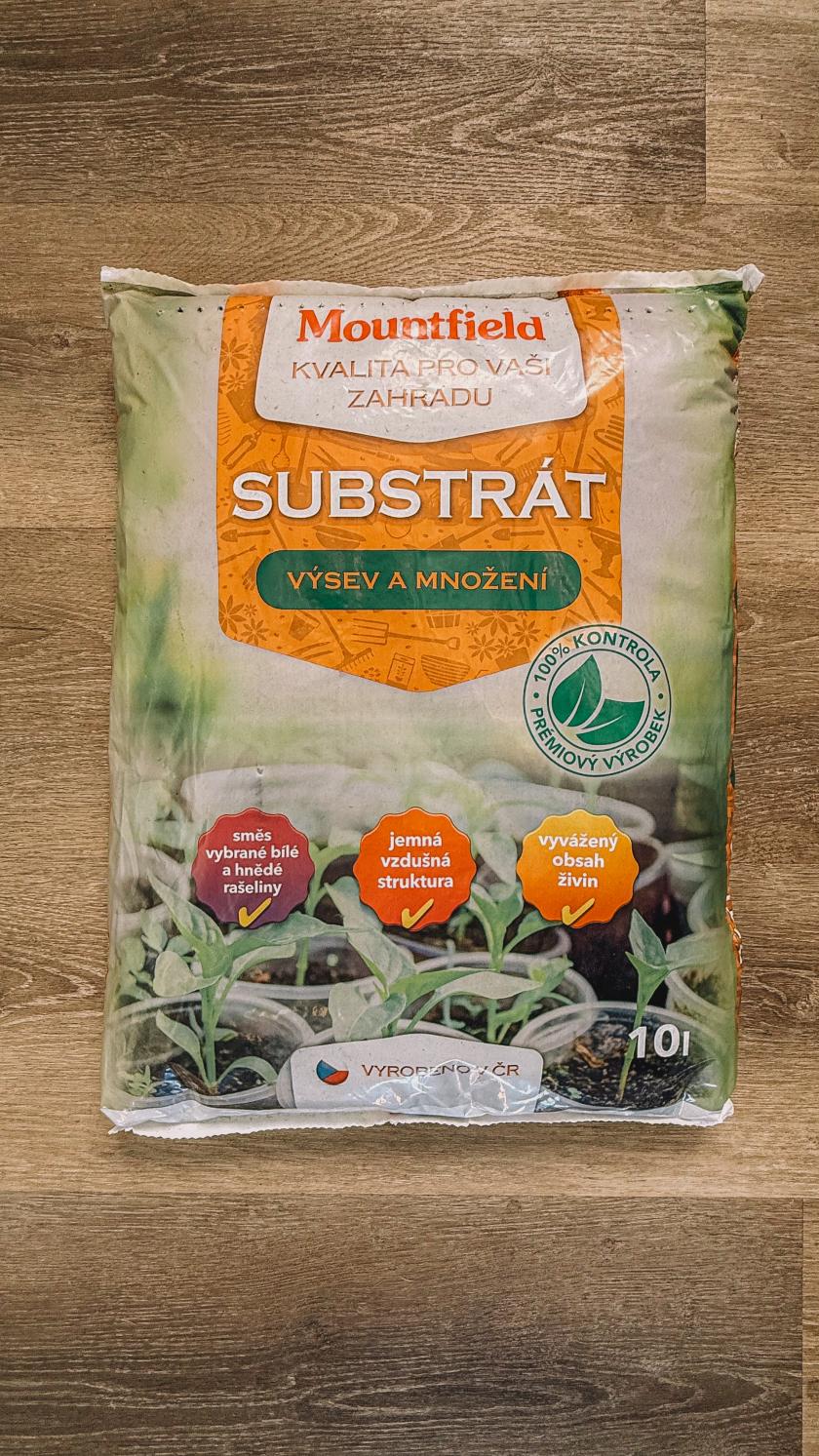 substrát na rajčata