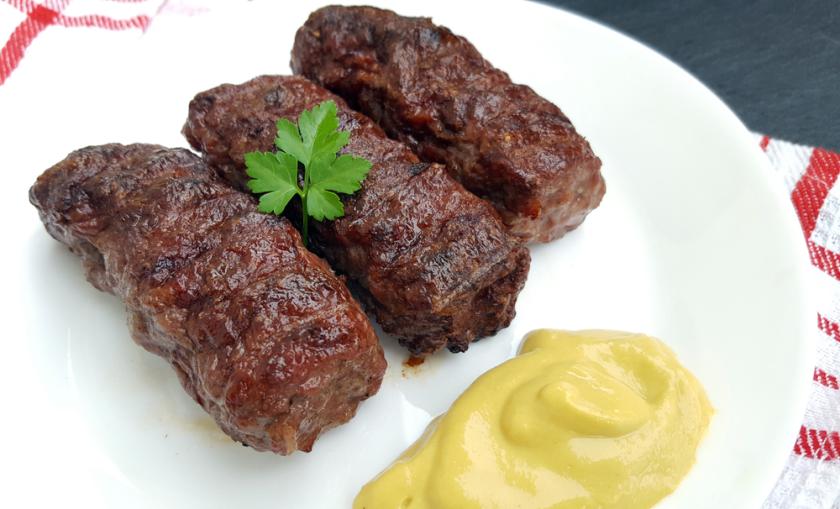 kebabčata na talíři