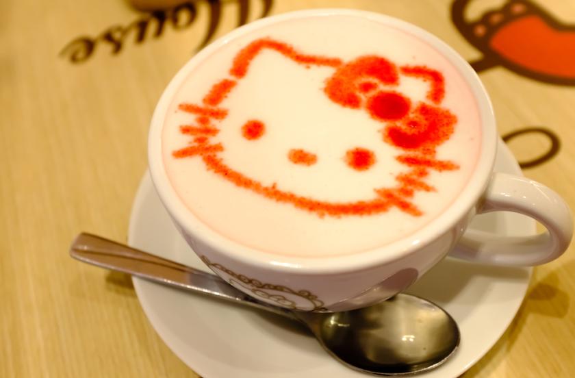 hello kitty káva