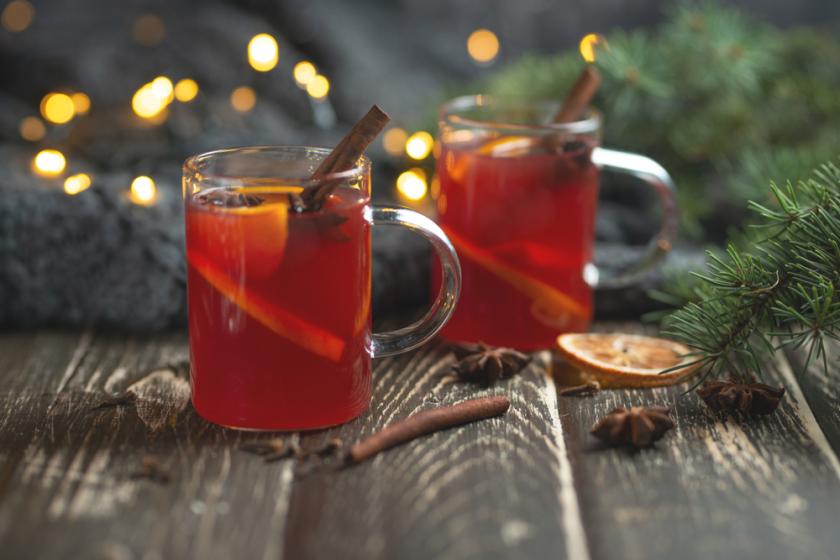 horký zimní punč