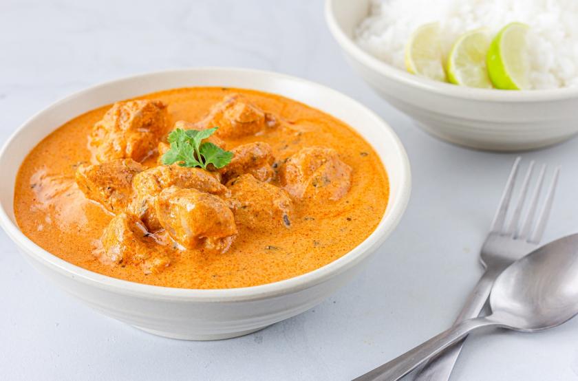 autentické butter chicken