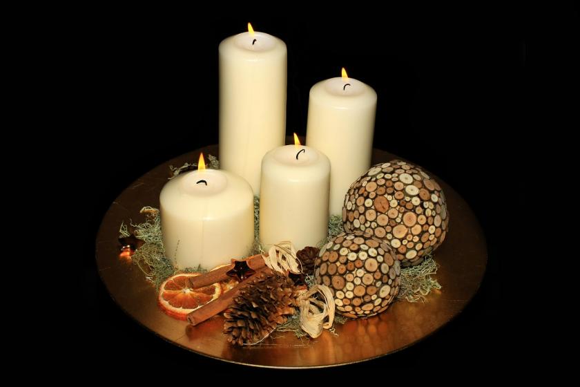 adventní věnec svíčky