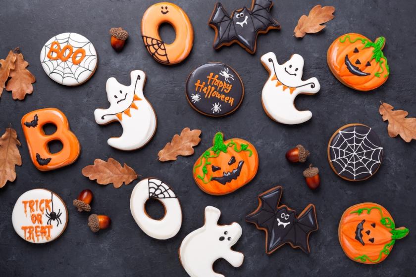 halloweenské dekorace
