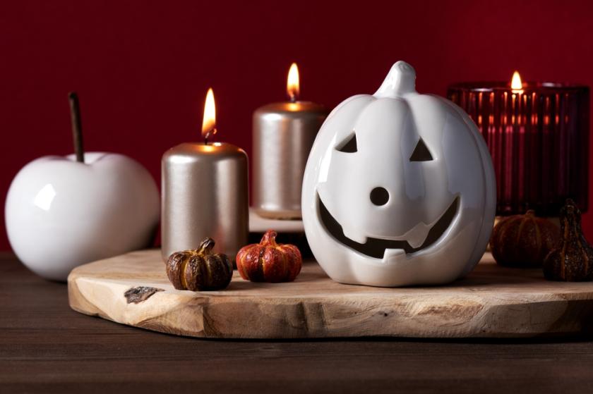 halloweenské dekorace