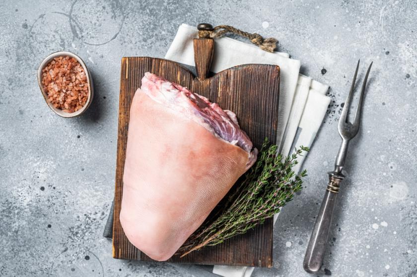 koleno před uvařením