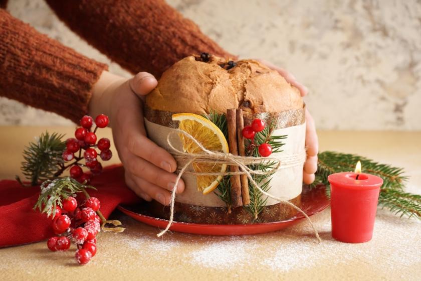 vánoční panettone
