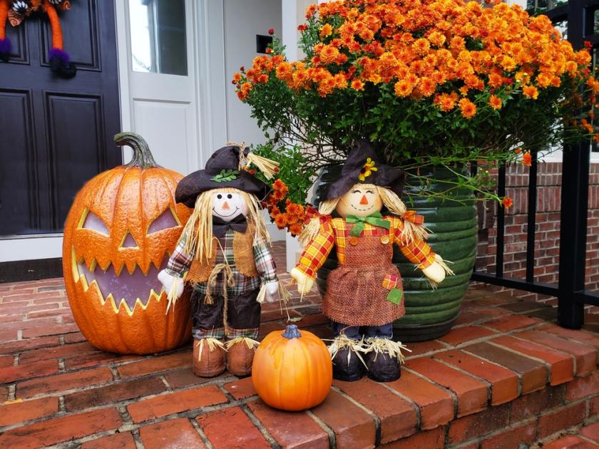 halloweenské dekorace