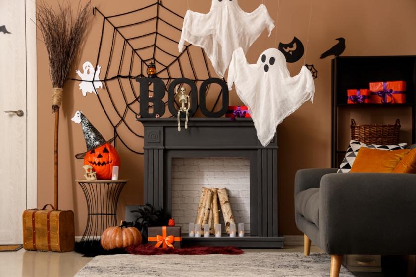 halloweenské dekorace