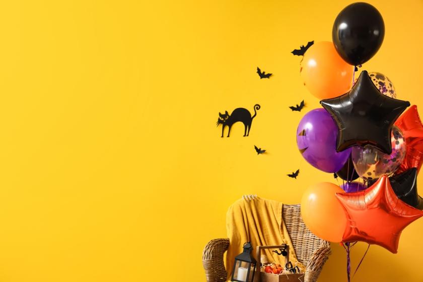 halloweenské dekorace
