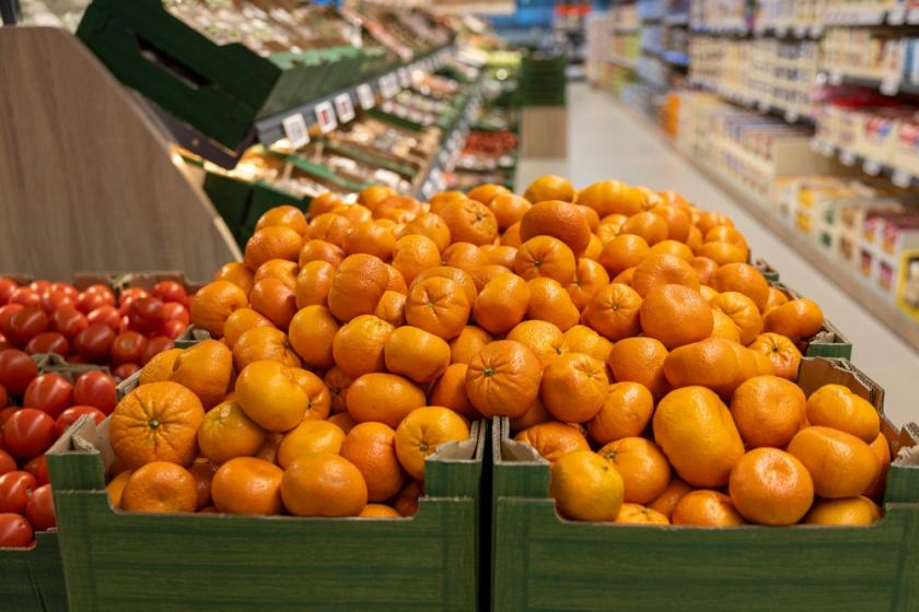 mandarinky v supermarketech