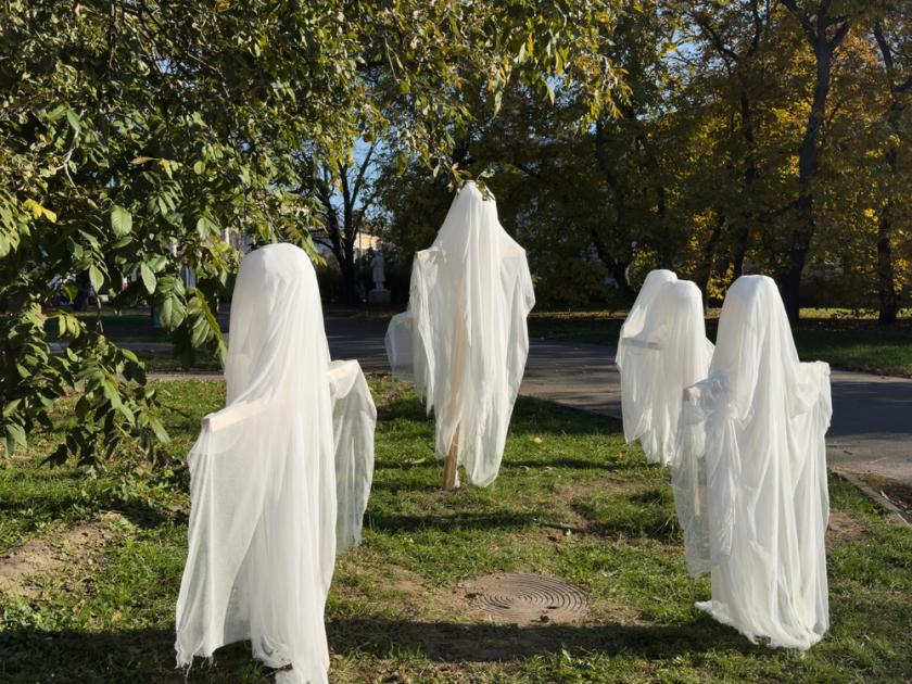 halloweenské dekorace