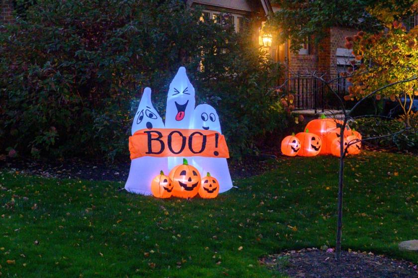halloweenské dekorace