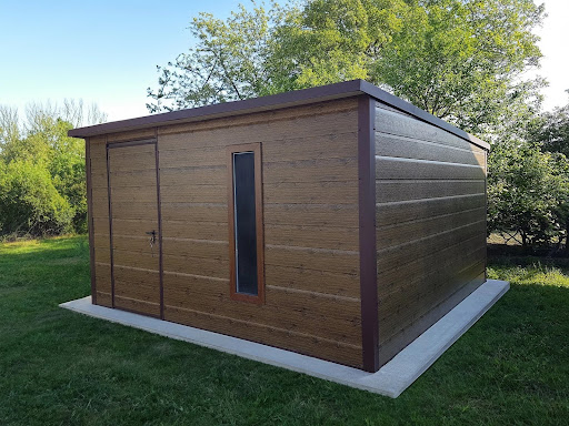 plechový zahradní domek